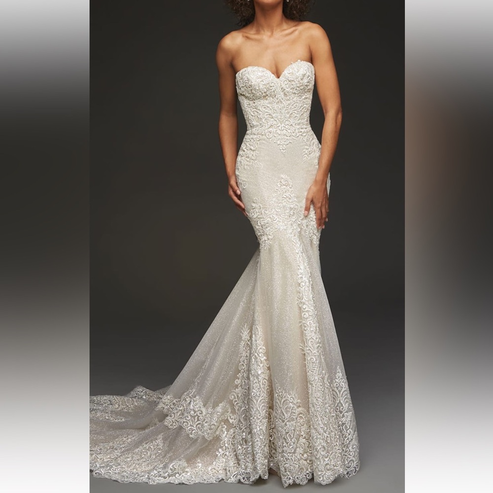Ashley and Justin wedding dress; worn only once and has been dry cleaned since.